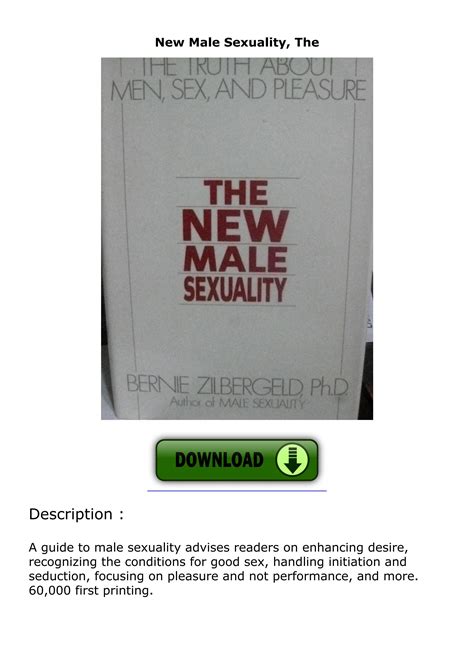 read [pdf] new male sexuality the by darrelwilcox issuu