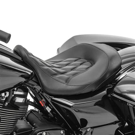 Solo Seat Low Profile For Harley Davidson Touring 09 23 Craftride Sl2bk