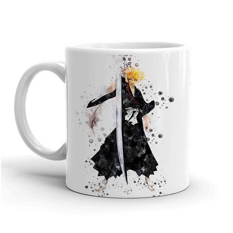 Bleach Anime Coffee Mug 11oz Changing Mug Christmas T Ichigo Tea Cup