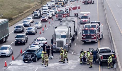Multi Vehicle Deerfoot Trail Crash Sends Women To Hospital Snarls
