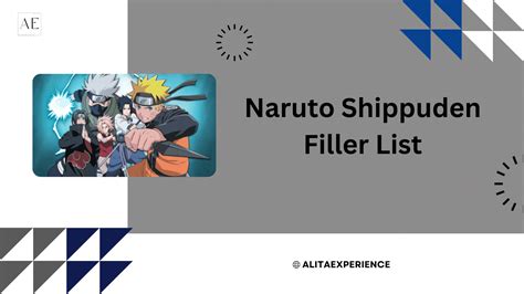 Naruto Shippuden Filler List Episodes You Should Skip