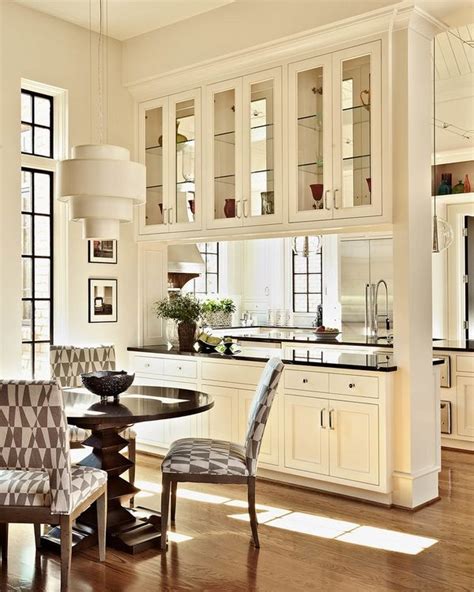 See through kitchen cabinet doors. See thru kitchen cabinets for a light and bright kitchen