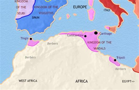 Berber Tribe Map