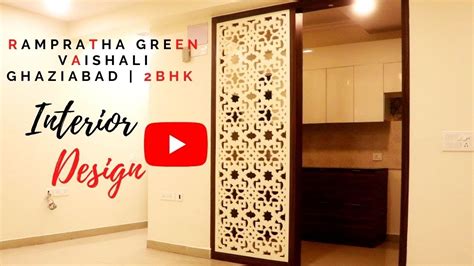 Rampratha Green Vaishali Ghaziabad 2bhk Flat Interior Design Done