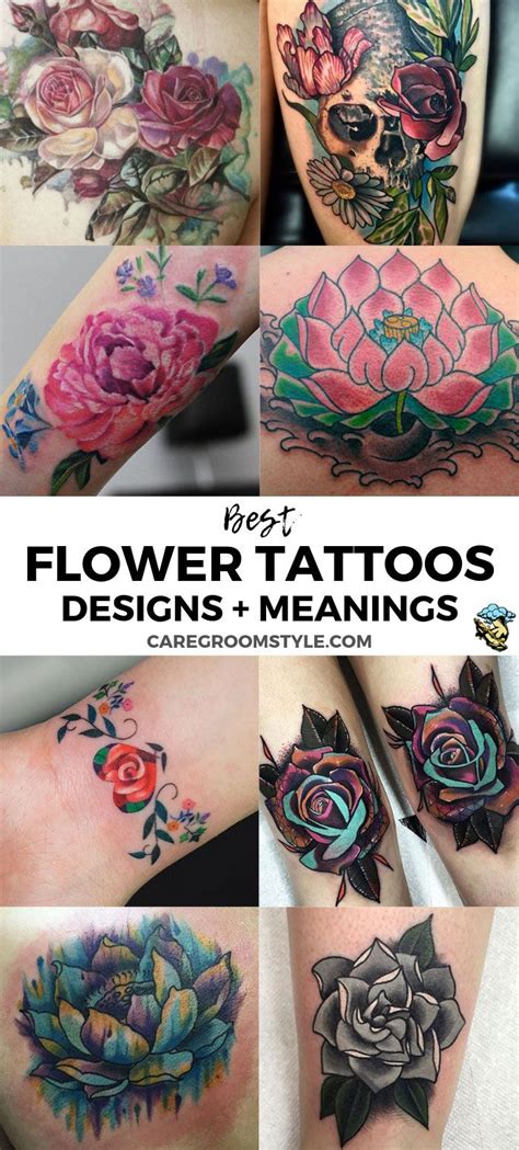 For instance, in china they represent a noble spirit and purity, while in japan, they represent love of nature. 125 Best Flower Tattoos - Designs, Ideas and Meanings ...