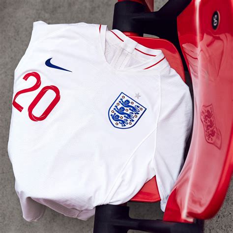 Customise with official shirt printing. England 2018 World Cup Nike Home Kit | 17/18 Kits | Football shirt blog
