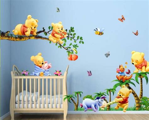 The great collection of winnie the pooh and friends wallpaper for desktop, laptop and mobiles. Winnie The Pooh Bedroom Wallpaper Room Wallpapers 1 | Baby ...
