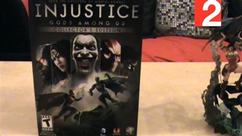 Unboxing Injustice Gods Among Us Collectors Edition Us Youtube