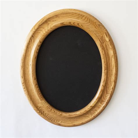Crones Custom Woodworking Oval Picture Frames And Round Picture Frames