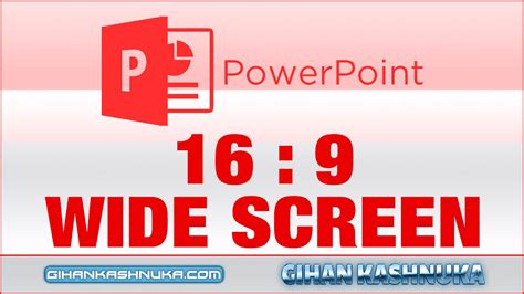 How To Set 169 Resolution In Powerpoint Presentation Full Screen