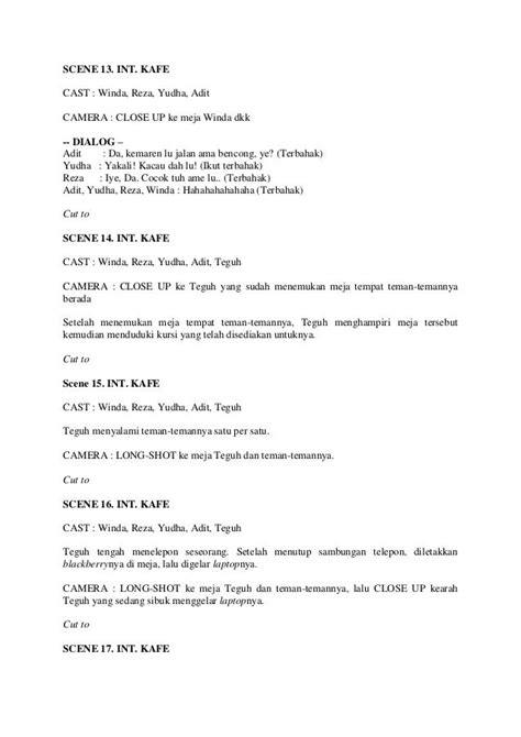 Manusia digital (naskah film pendek)