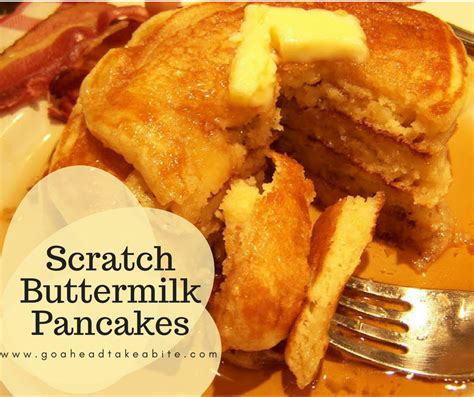 Light and fluffy buttermilk pancakes with delicious buttermilk flavor. Go Ahead... Take A Bite!: Buttermilk Pancakes (Great for ...