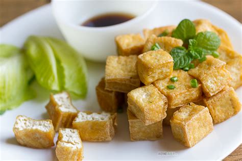 What you need to know before deep frying: Deep Fried Tofu Recipe - Golden Crispy & Delicious