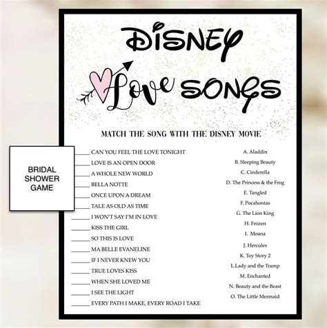 Disney Love Songs List Nachmacherin80