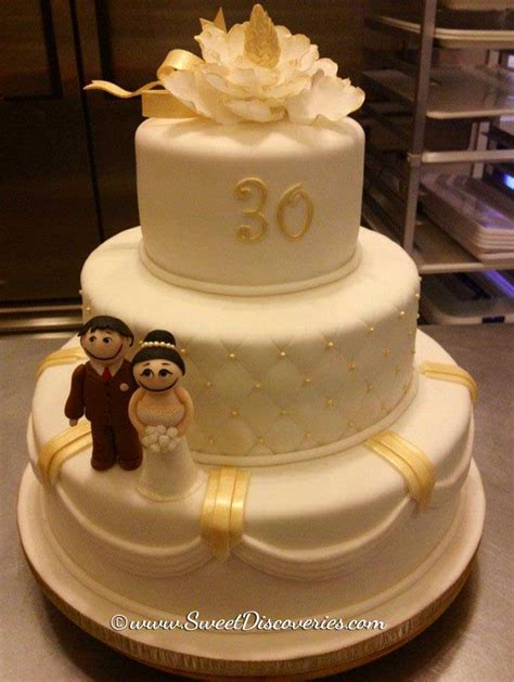 30th Wedding Anniversary Cake Sweet Discoveries