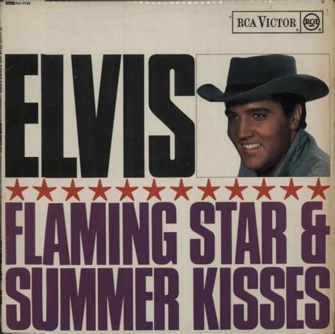Elvis Presley Flaming Star And Summer Kisses Red Spot Uk Vinyl Lp Album