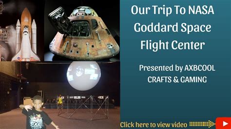 Our Trip To Goddard Nasa Space Flight Center Youtube
