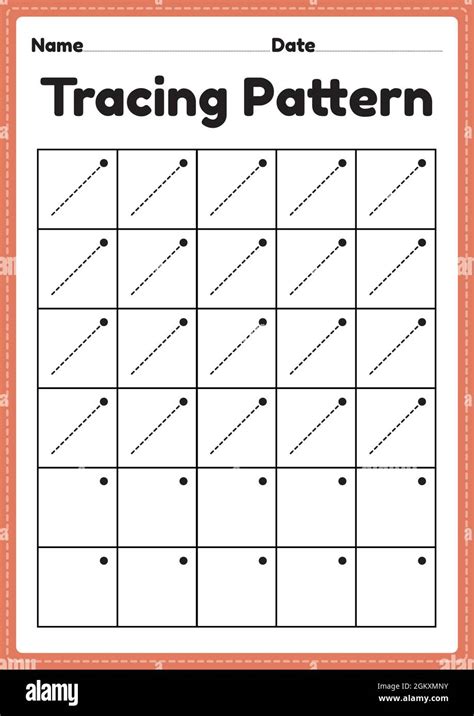 Preschool Writing Patterns Writing Patterns Worksheets Free Trace The
