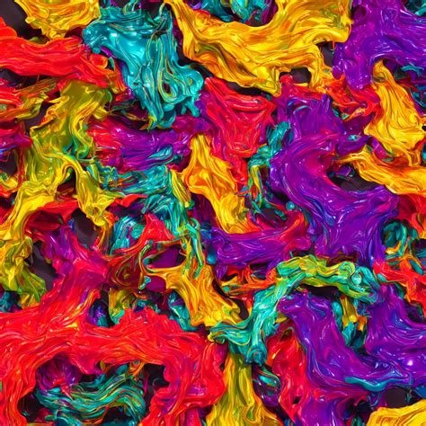 Krea Painful Pleasures By Lynda Benglis Octane Render Colorful 4 K 8 K