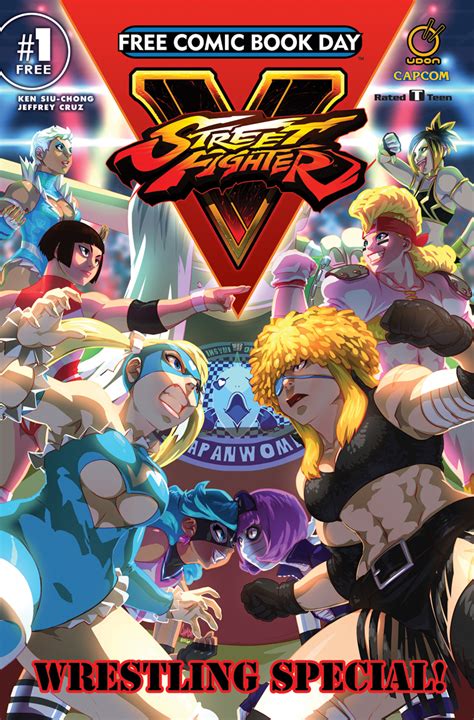 Read street fighter (1991) comic online free and high quality. JAN170046 - FCBD 2017 STREET FIGHTER V WRESTLING SPECIAL ...