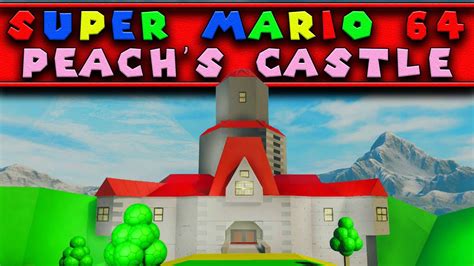 Super Mario 64 Princess Peach Castle Halo 5 Custom Map Youtube