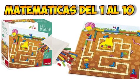 Juegos ludico matematicos para niños. Juegos matematicos para niños | 1-10 Maths Goula - YouTube