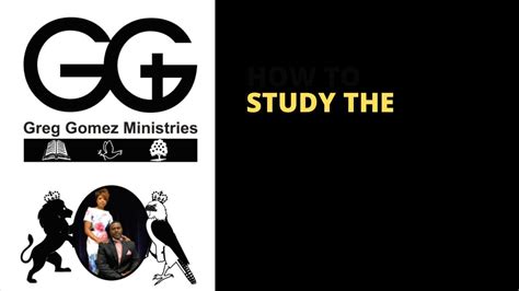 How To Study The Bible Youtube
