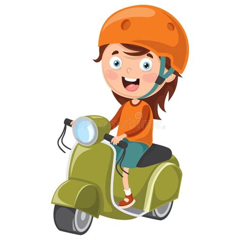 Motorcycle Clipart For Children