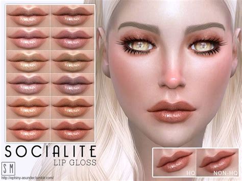 A Gentle Every Day Lip Gloss Found In Tsr Category Sims
