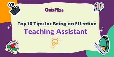 Top 10 Tips For Being An Effective Teaching Assistant