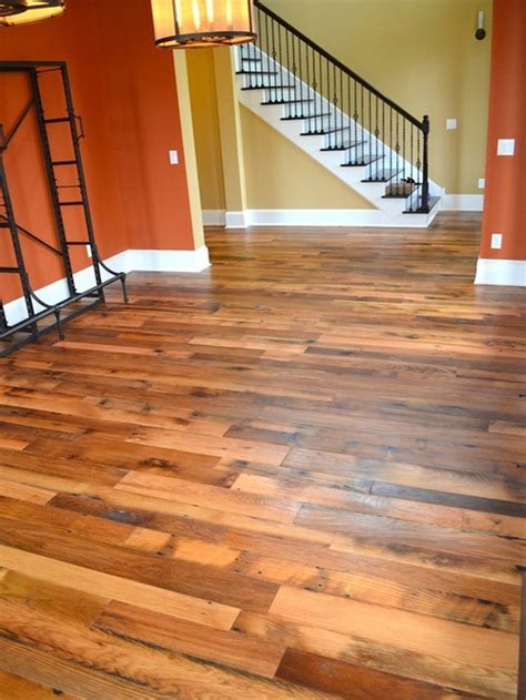 Reclaimed Oak Hit Skip Hardwood Flooring