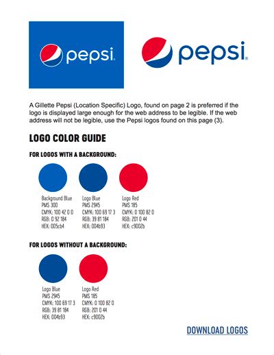 Pepsi Colors Hex Rgb Cmyk Pantone Color Codes Us Brand Colors