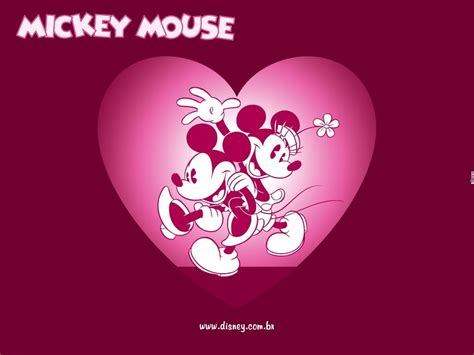 Mickey Mouse And Minnie Mouse Wallpaper Mickey And Minnie Wallpaper