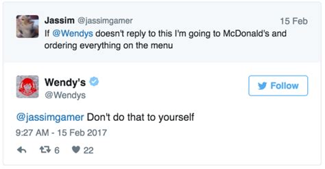 15 Times The Wendys Twitter Was The Most Savage Funny Tweets