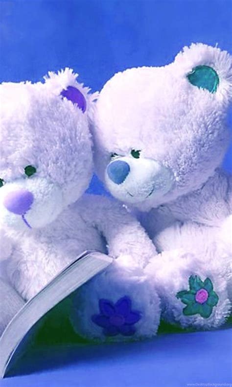 Here are only the best cute bear wallpapers. Cute Friendship Blue Teddy Bears Cute Love Teddy Bear Free ...