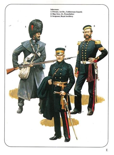 Inkerman 1854 1st Grenadier Guards Version 1 To Version 3 British