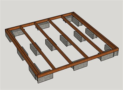 L'abri katerina est fait pour vous ! plancher d'abri de jardin
