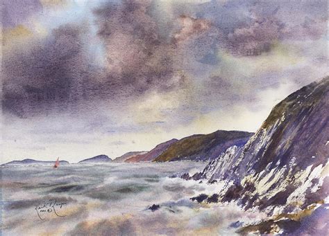 Slea Head Dingle County Kerry Painting By Keith Thompson Fine Art America