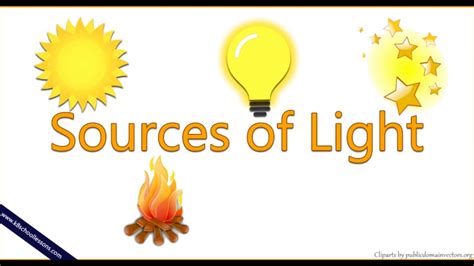 Sources Of Light Light Sources Reflectors Of Light Youtube