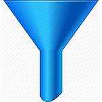 Icon Funnel Filter Filtration Contraction Restriction 3d