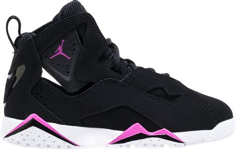 Nike 342775 001 Girls Jordan True Flight Ps Basketball Shoe Black