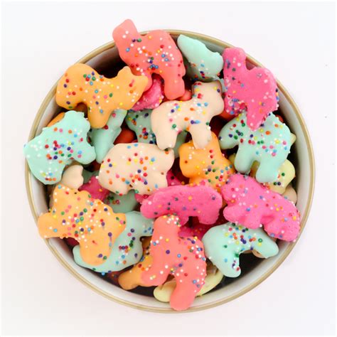 Eat It Rainbow Iced Animal Cookies A Kailo Chic Life