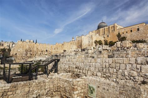 City Of David Middle East Attractions Holy Land Israel City