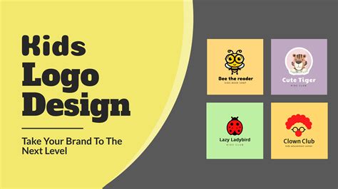 Kids Logo Design How To Create An Iconic Children Brand Logo Dochipo