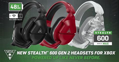 48 Hours Of Battery Life Turtle Beach Reveals The New Stealth 600