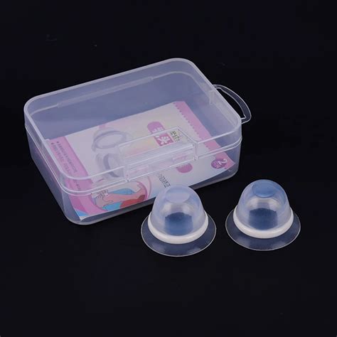 1 Pair High Quality Silicone Nipple Corrector Nipple Clip For Flat