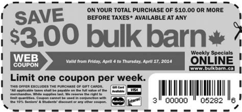 Bulk Barn Canada Easter Printable Coupons And Offers Save 3 On Your