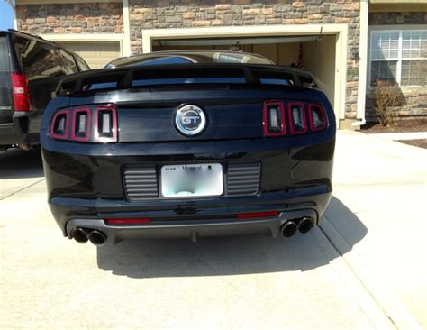 Gt500 Rear End Conversiondone 2013 Mustang Gtcalifornia Special