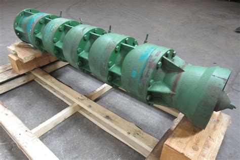 Believed To Be A Goulds 10 4 Stage Vertical Turbine Pump Rebuilt
