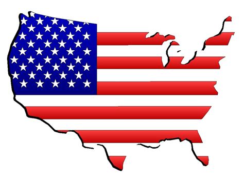 American Flag Cartoon Clipart Best